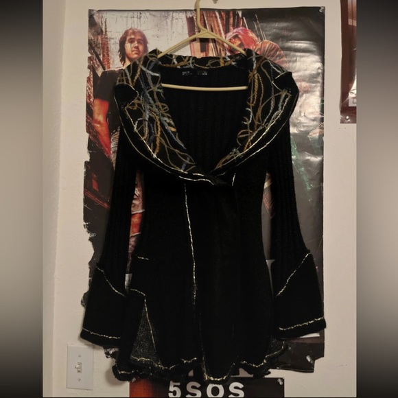 Whimsy goth cardigan - Picture 2 of 5